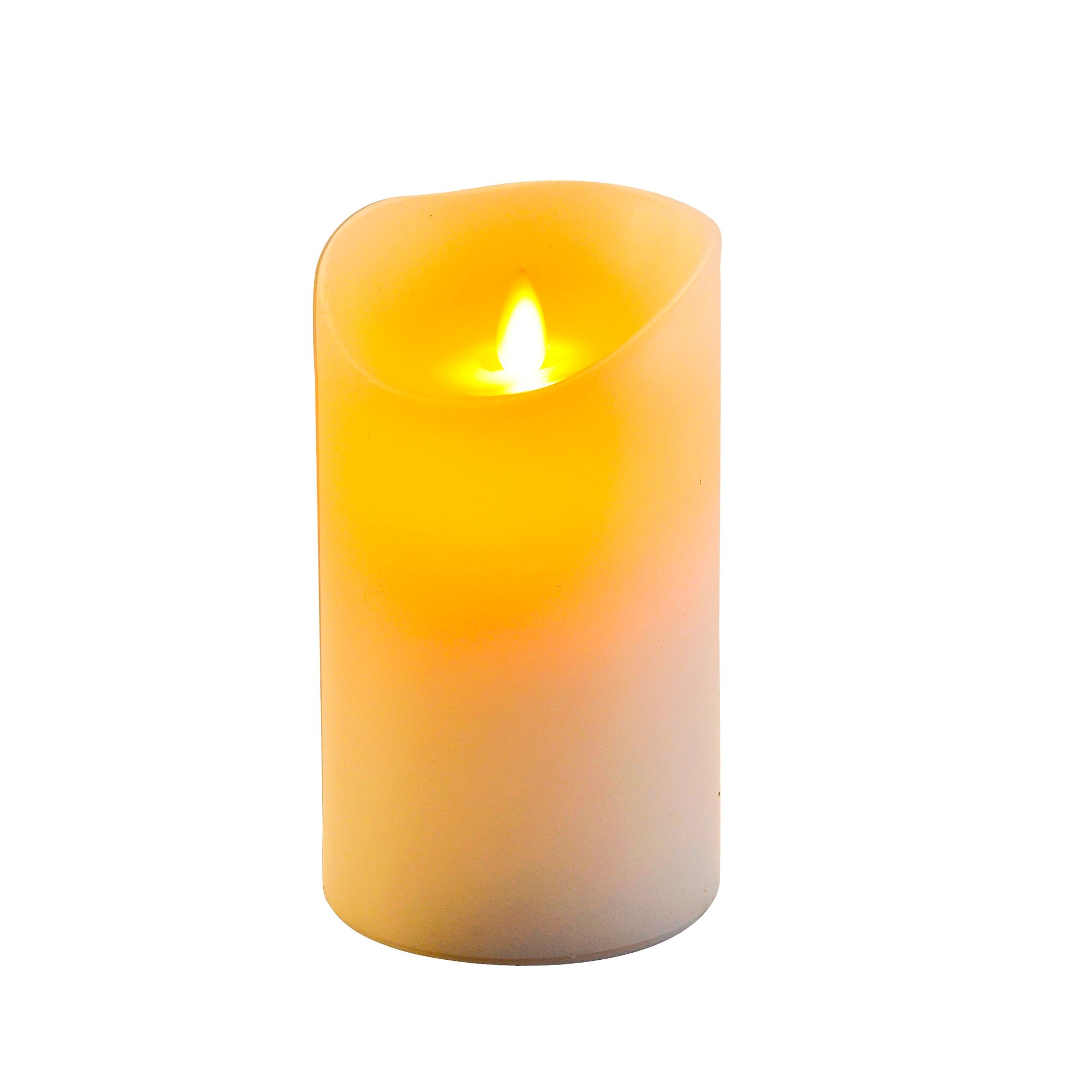 Gift set of three mini tin candles on a clean white background